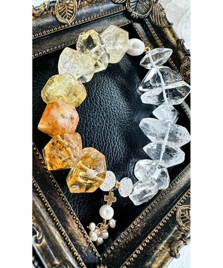 Citrine ✖ High Quality Quartz（限定数本）