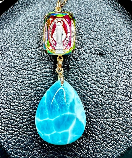 vintage galass × High Quality Larimar