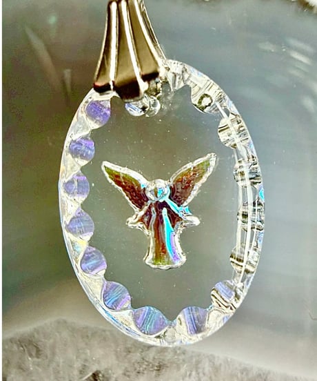 vintage galass Angel