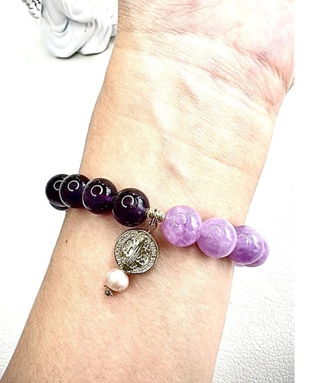 Lavender Purple Amethyst × Amethyst
