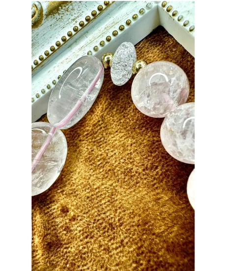 Crackle Rosequartz × Rosequartz