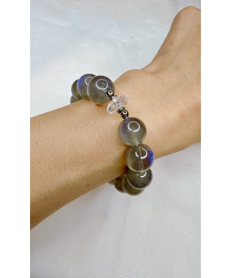 High Quality Labradorite × Crackle Quartz (数本限定