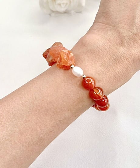 Orange Agate × Orange Agate