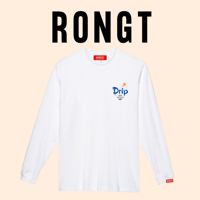 22年度 / Drip Logo ロンT〈White〉