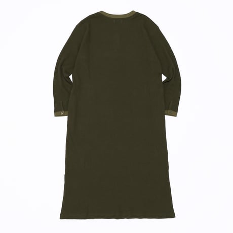KAMIHINO-Waffle-Casual Dress_Khaki