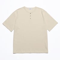 KAMIHINO-Henry Neck T Shirt(生成り)