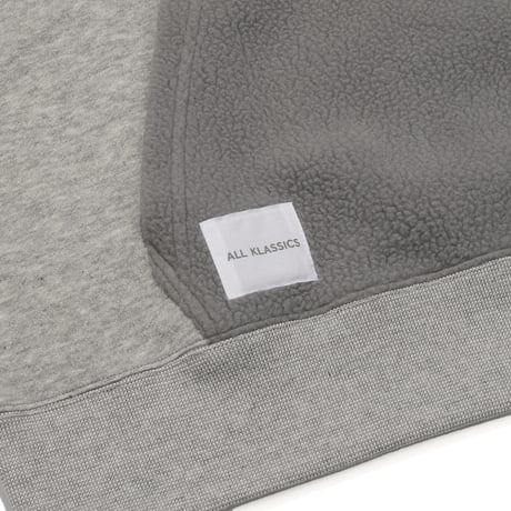 ALL KLASSICS Sweat Hoodie ＋POLARTEC / grey