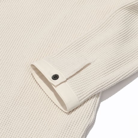 KAMIHINO-Waffle-Casual Dress_Off White