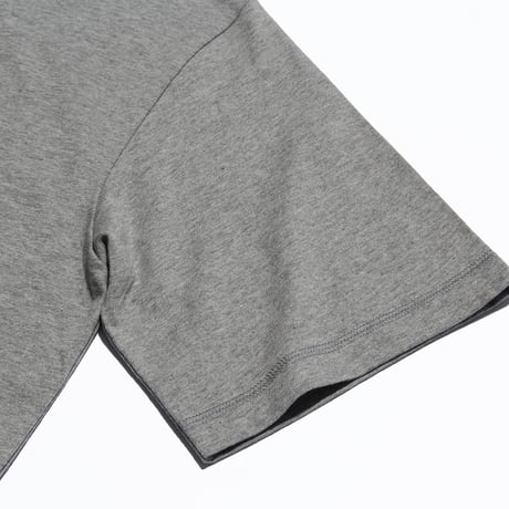 KAMIHINO-Henry Neck T Shirt (Grey)