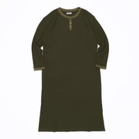 KAMIHINO-Waffle-Casual Dress_Khaki