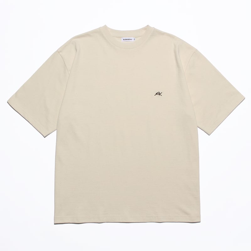 Tシャツ・カットソー TINTORIA MATTEI LINEN KOREAN NECK SHIRT KAMIHINO-Tsuri Tenjiku T Shirt (生成り) | ALL KLAS