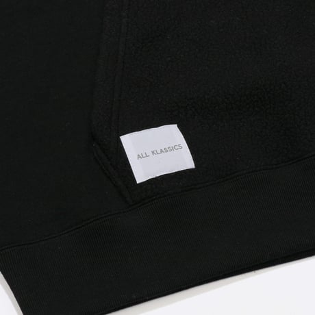 ALL KLASSICS Sweat Hoodie ＋POLARTEC / black