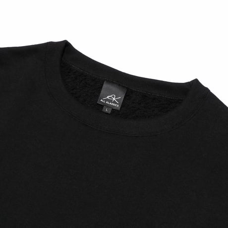 ALL KLASSICS_Short Sleeve Sweatshirt_Black