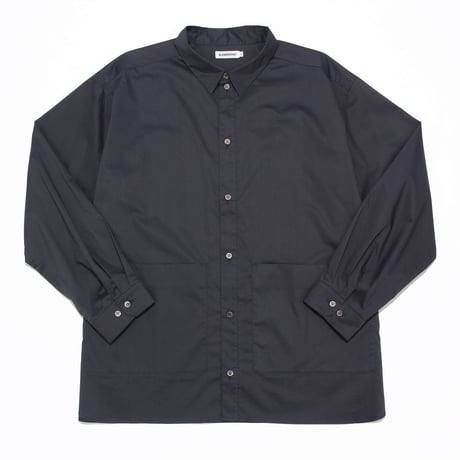 KAMIHINO-2 Pocket Long Shirt / Navy