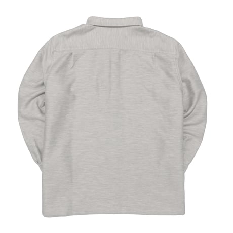 KAMIHINO 1Pocket Flannel Shirt / Light Grey