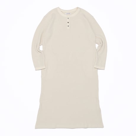 KAMIHINO-Waffle-Casual Dress_Off White