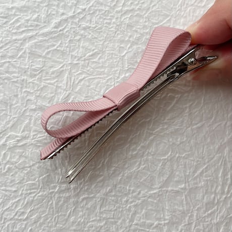 パステルピンククリップセット