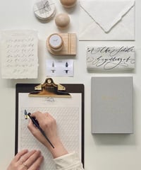 le Lettere lettering co.のカリグラフィースターターキット