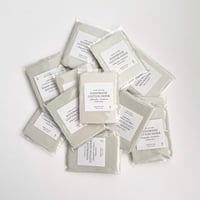 〈ハンドメイドコットンペーパー〉 PETIT CARD     - Sage green -