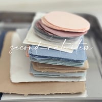 ご予約商品〈ハンドメイドコットンペーパー 半B級品〉 お一人様１点限り・他商品の同梱なし