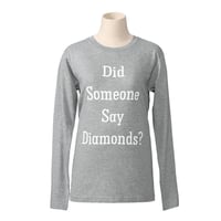 マイジュエルス ダイヤモンドロングTシャツ