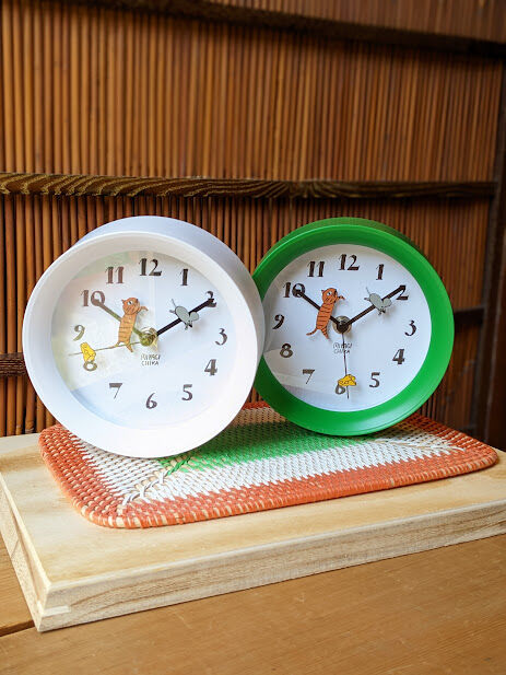 2WAY＊ネコの時計＊山鳩舎＊置時計＊掛け時計 | ミケネコ屋