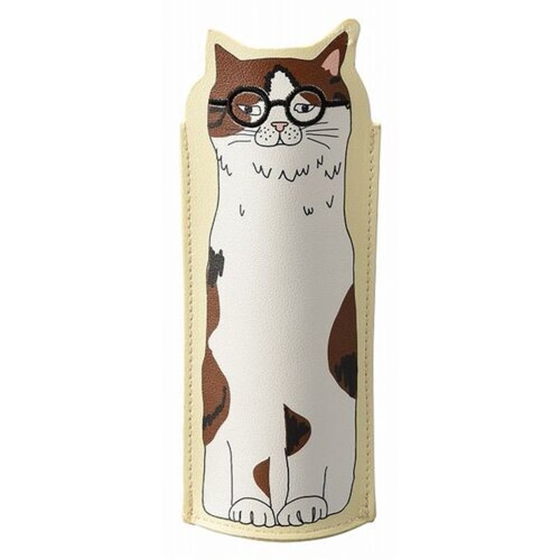 ハンドメイド　猫ちゃんパネル　メガネケース❣️ メガネにゃんこ＊眼鏡ケース＊猫＊CAT | ミケネコ屋
