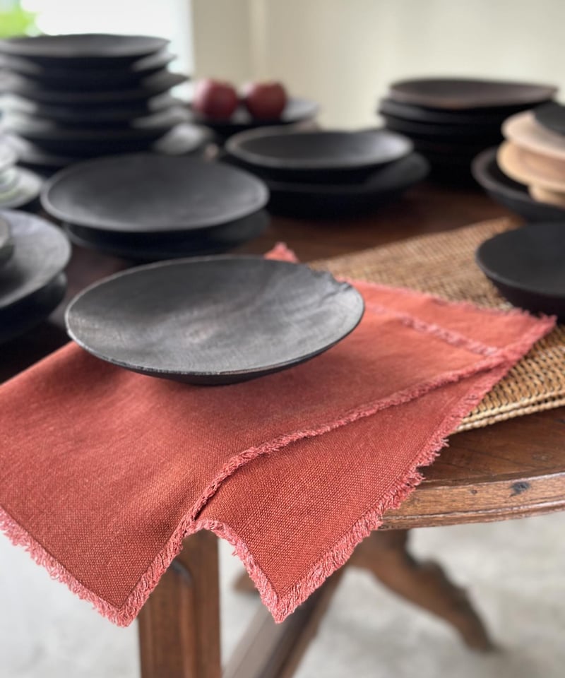 ベルジャンリネンプレースマット パシフィック LIBECO | els nakanoshima