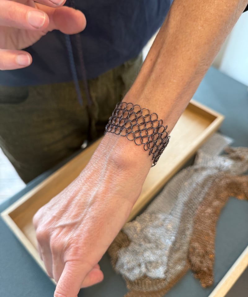 【美品】 Pascale lion ブレスレット パスカルリオン　シルバー パリ発、Pascale Lion パスカル・リヨン コレクションb