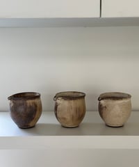 チタン釉薬水差し