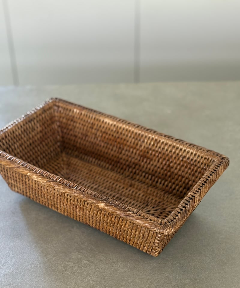 ホテル仕様のラタン、トリンケットバスケット | els nakanoshima