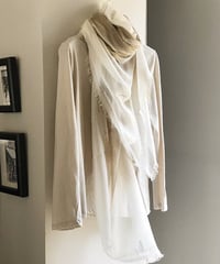 ファリエロ・サルティ　モダールカシミアストール　Pigi　ベージュ