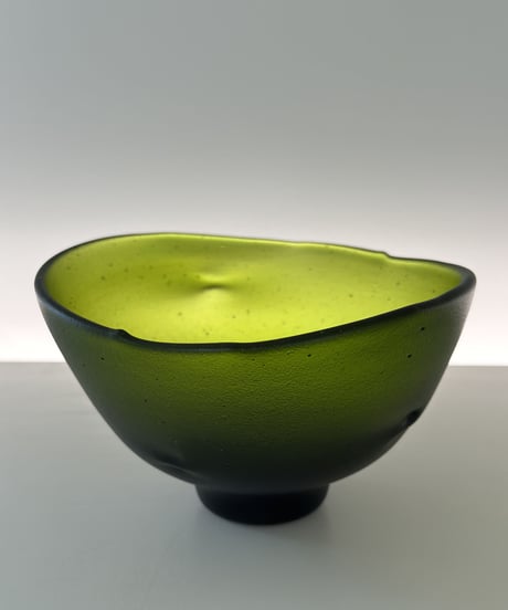 麹谷宏　抹茶茶碗  フロスト