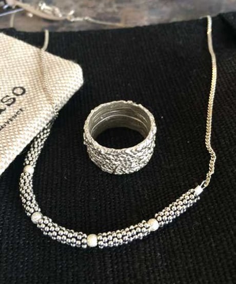 南仏発、soandso　シルバーネックレス