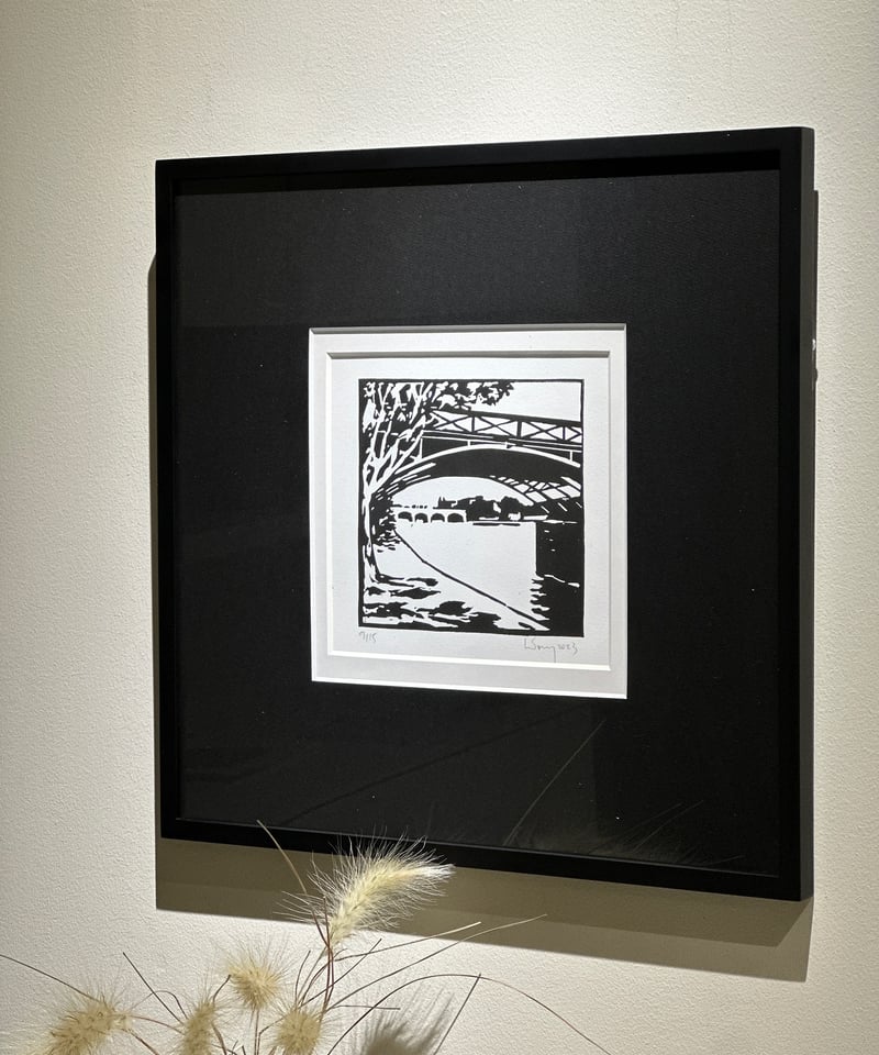ローラン・ルトゥルミー 版画 ボザール橋 I | els nakanoshima