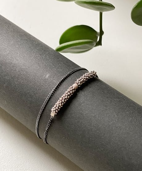 南仏発、soandso　ブレスレット　ブータン　オキシデ１