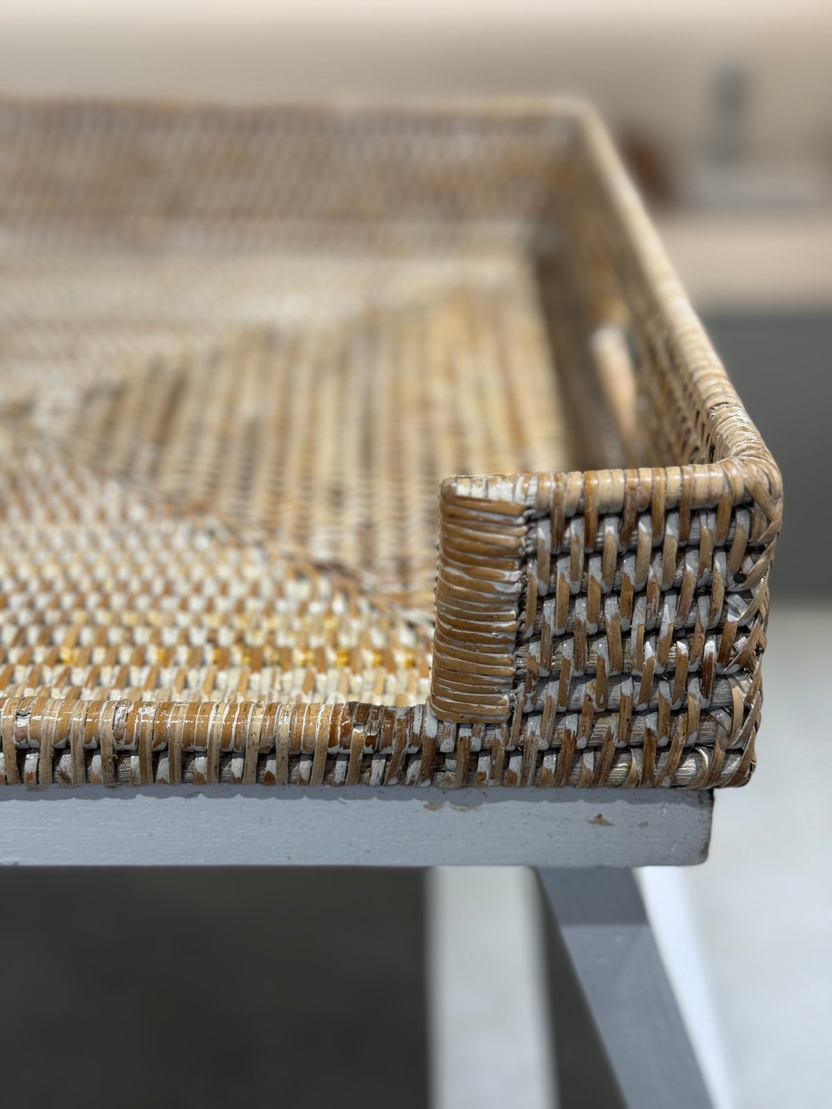 ラタン製 ブレイクファスト トレイテーブル 籐 ホテルスタイル アジアンテイスト ブレックファストトレイ丨ラタンスタイル 丨 RATTAN STYLE