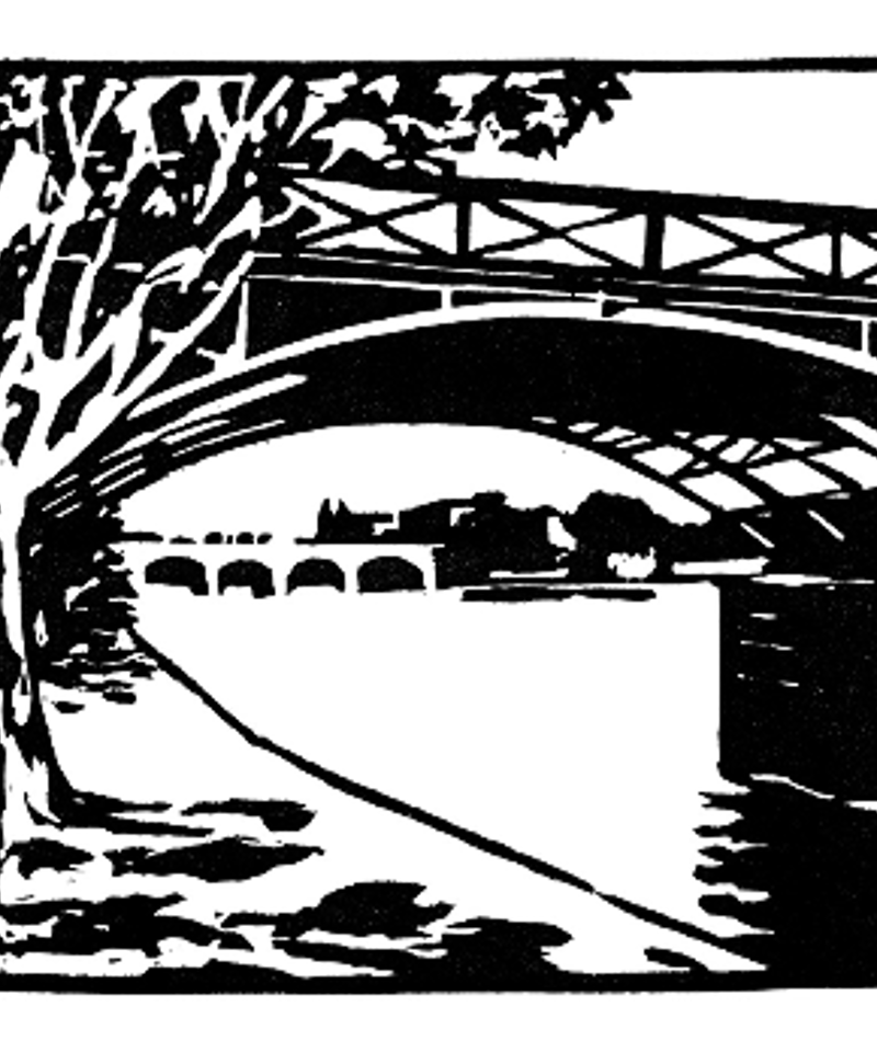 ローラン・ルトゥルミー 版画 ボザール橋 I | els nakanoshima