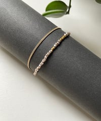 南仏発、soandso　ブレスレット　ロカイユ　ゴールド12