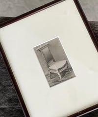 インテリアアートフレーム　アンティーク椅子