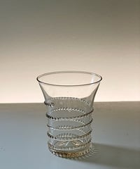 アンティークスタイルグラスウェア　ミニグラス　レース
