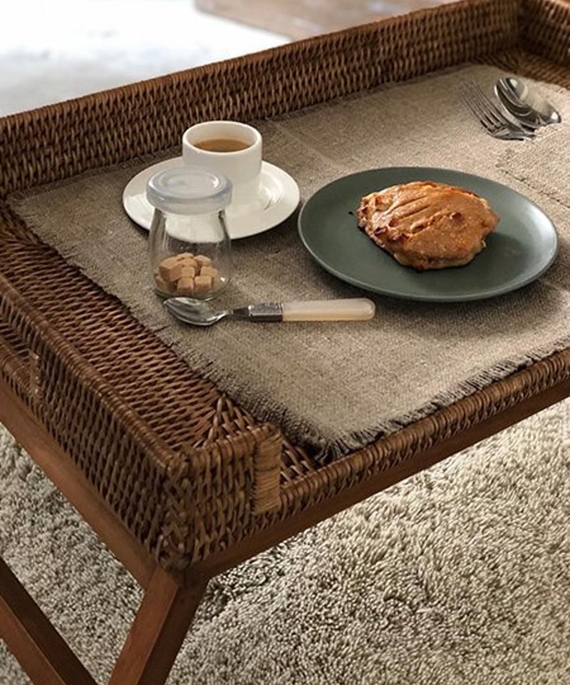 希少 1975's B&B アフラ&トビア・スカルパ ラタン テーブル 1975's B&B