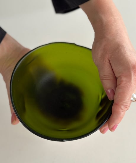 麹谷宏　抹茶茶碗  フロスト
