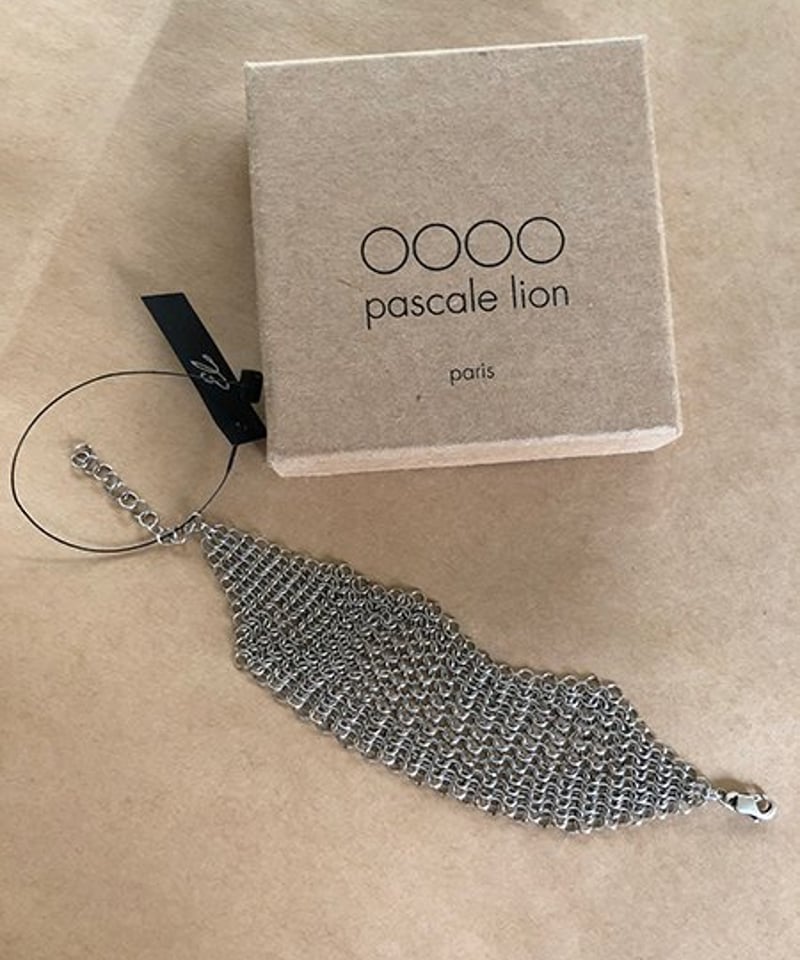 【美品】 Pascale lion ブレスレット パスカルリオン　シルバー パリ発、Pascale Lion パスカル・リヨン コレクションb