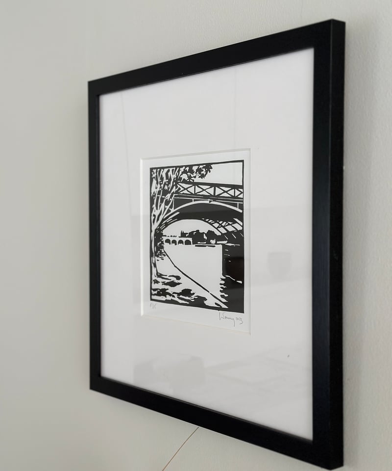 ローラン・ルトゥルミー 版画 ボザール橋 I | els nakanoshima