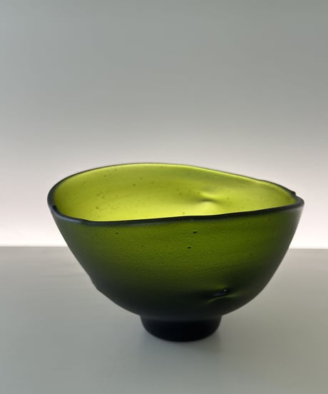 麹谷宏　抹茶茶碗  フロスト