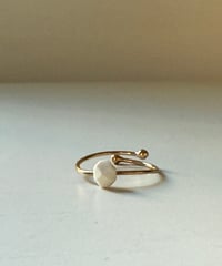 パリ発、ヨレーヌ・ジレ　ポルセレン　リング　サンセット