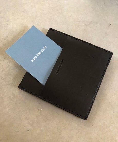 パリシックなハンドメイドレザーカードケース　ネジコミュ