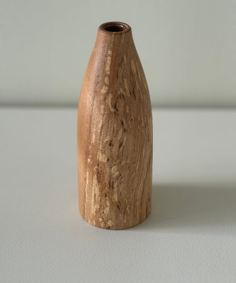 自然木に塗装した一輪挿し（大）ナチュラル | els nakanoshima