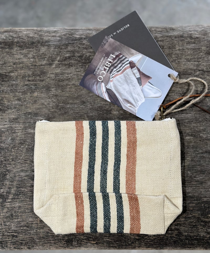 リネントラベルポーチ LIBECO | els nakanoshima